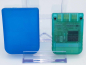 Preview: Playstation 1 Memory Card Grün Transparent + Case